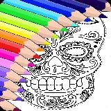 Sugar Skull Coloring Pages